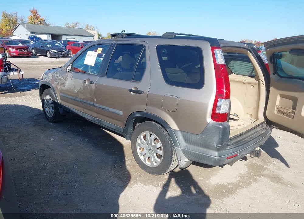 2005 HONDA CR-V EX VIN: SHSRD78895U322930