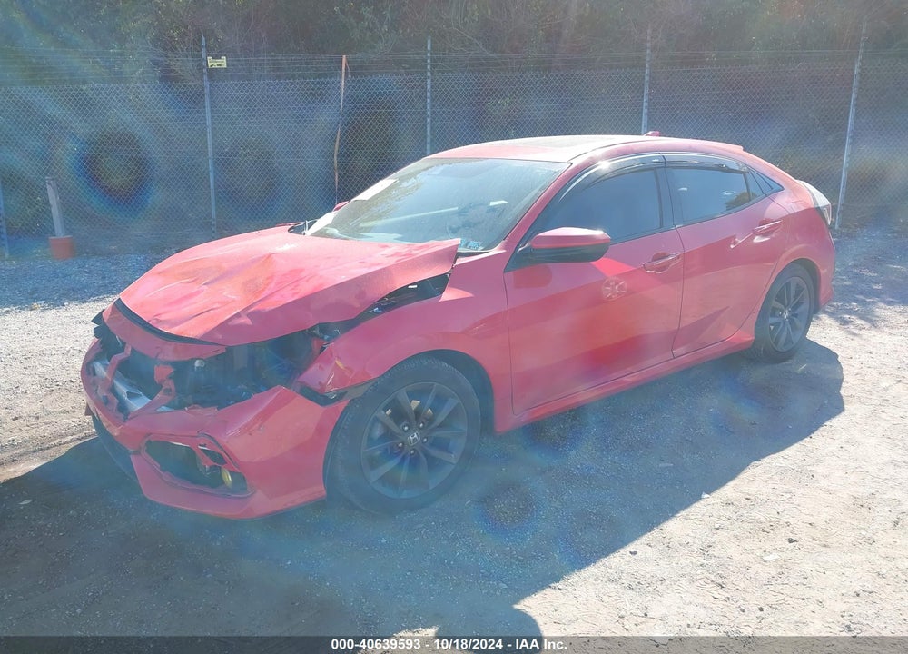 2020 HONDA CIVIC EX VIN: SHHFK7H61LU208267