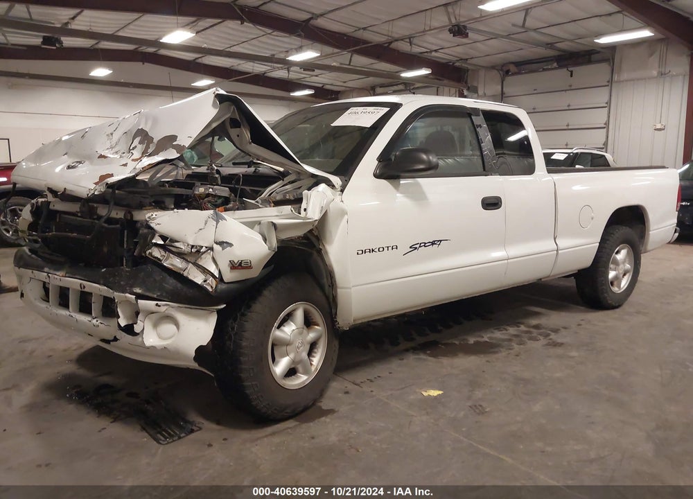2000 DODGE DAKOTA SLT/SPORT VIN: 1B7GL22N3YS546110