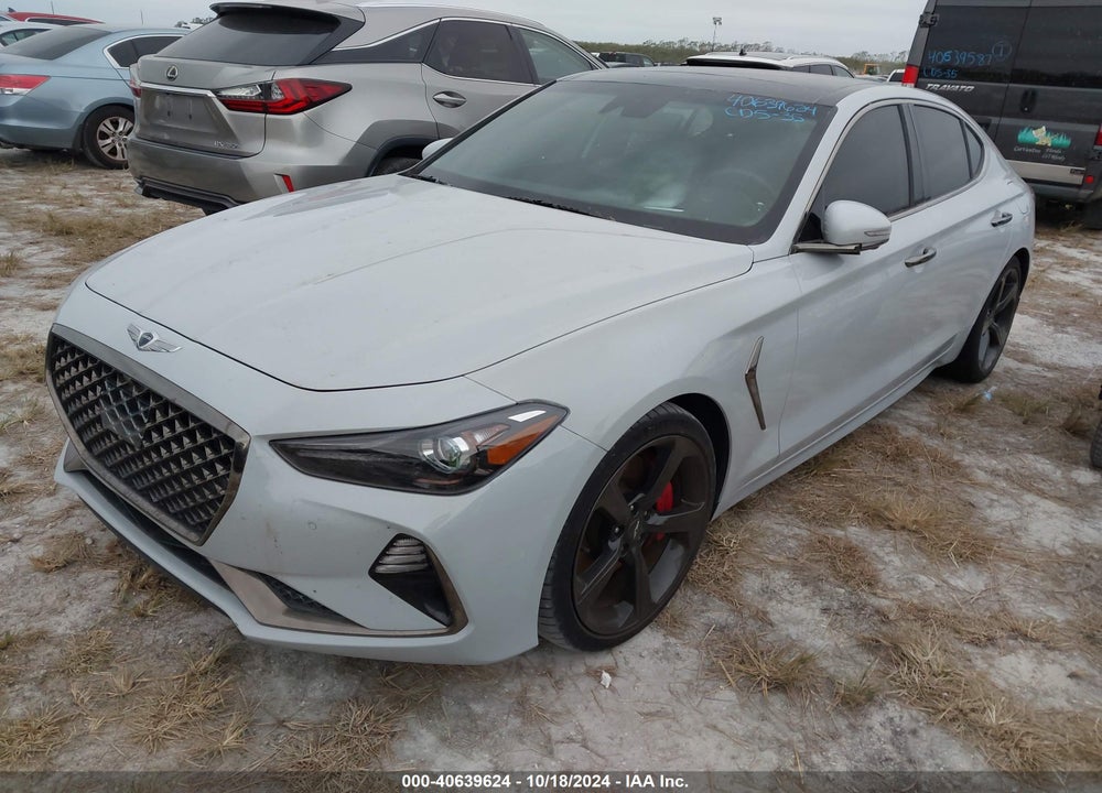 2019 GENESIS G70 3.3T ADVANCED VIN: KMTG34LE8KU042482