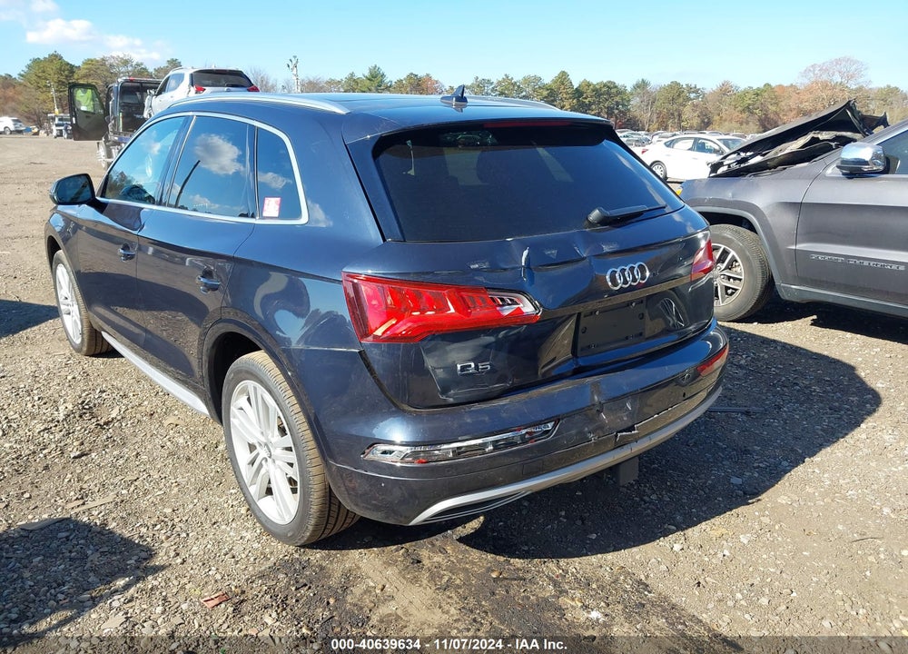 2019 AUDI Q5 45 PREMIUM VIN: WA1BNAFY6K2130492
