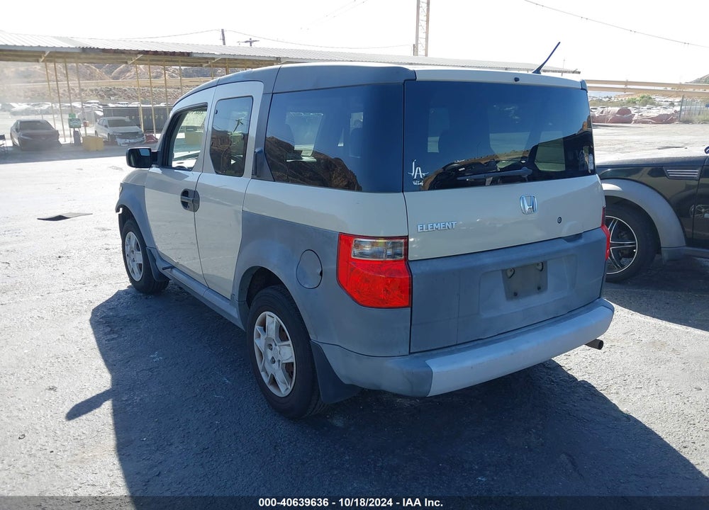 2005 HONDA ELEMENT LX VIN: 5J6YH18365L001850