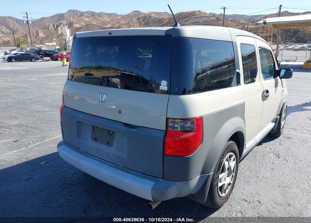 2005 HONDA ELEMENT LX VIN: 5J6YH18365L001850