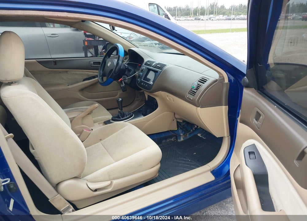 2004 HONDA CIVIC EX VIN: 1HGEM21914L050012