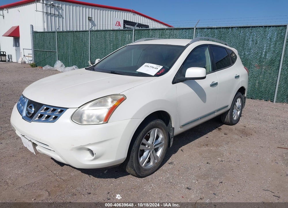 2012 NISSAN ROGUE SV VIN: JN8AS5MT8CW295757