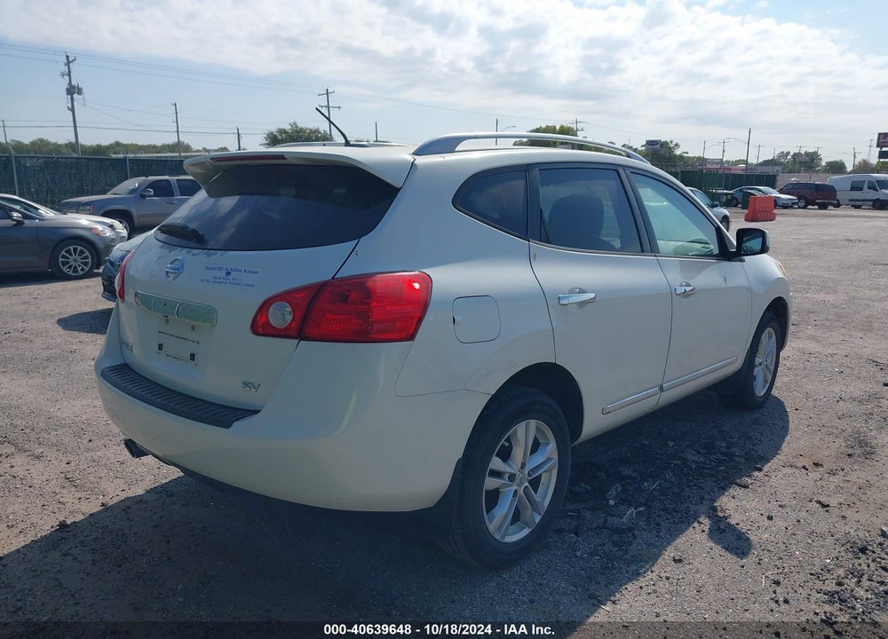 2012 NISSAN ROGUE SV VIN: JN8AS5MT8CW295757