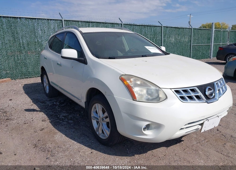 2012 NISSAN ROGUE SV VIN: JN8AS5MT8CW295757