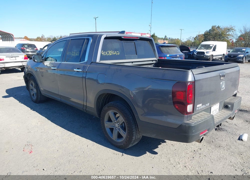 2023 HONDA RIDGELINE VIN: 5FPYK3F74PB028809