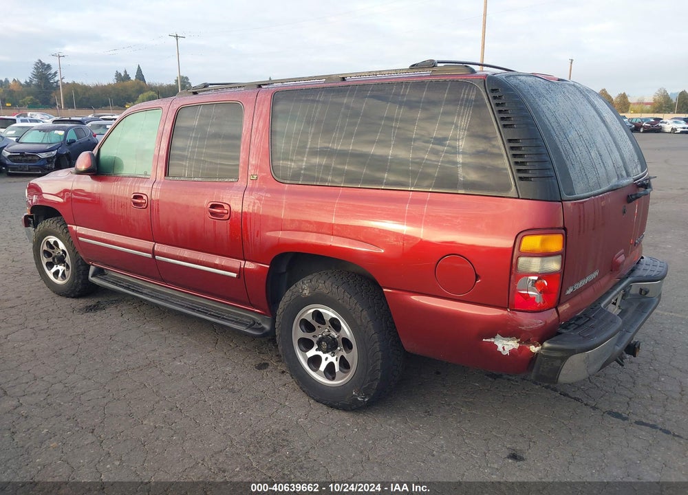 2003 CHEVROLET SUBURBAN 1500 LT VIN: 1GNFK16ZX3J123214