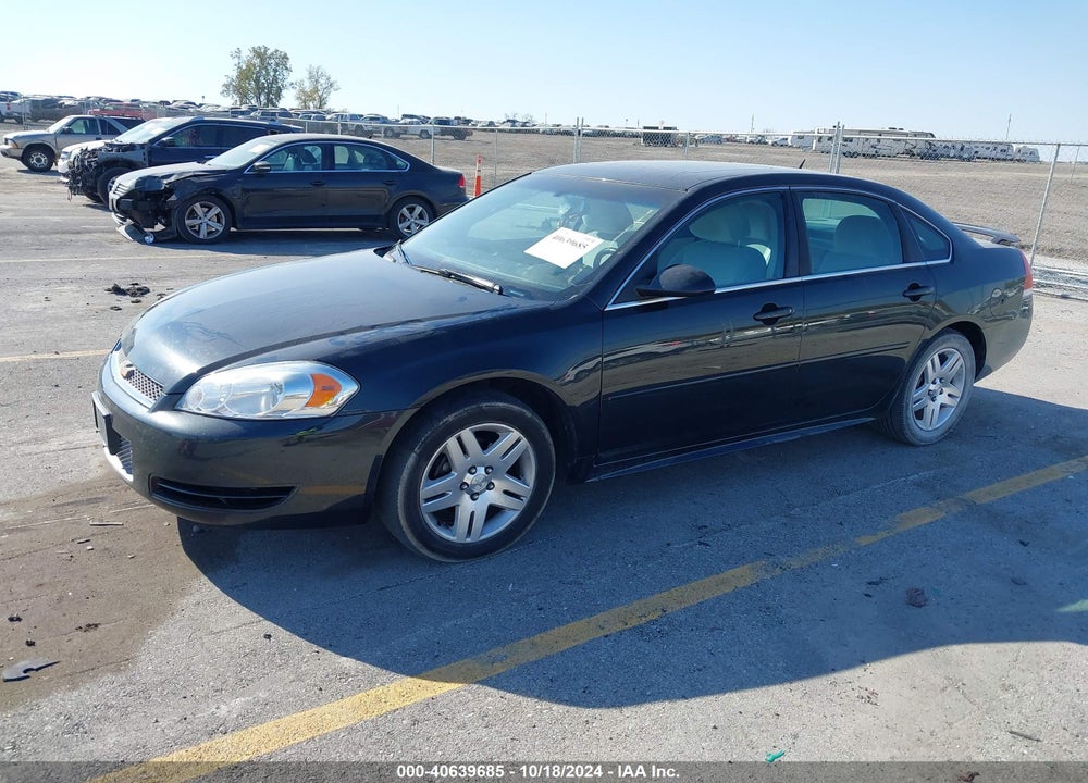 2012 CHEVROLET IMPALA LT VIN: 2G1WB5E39C1208528
