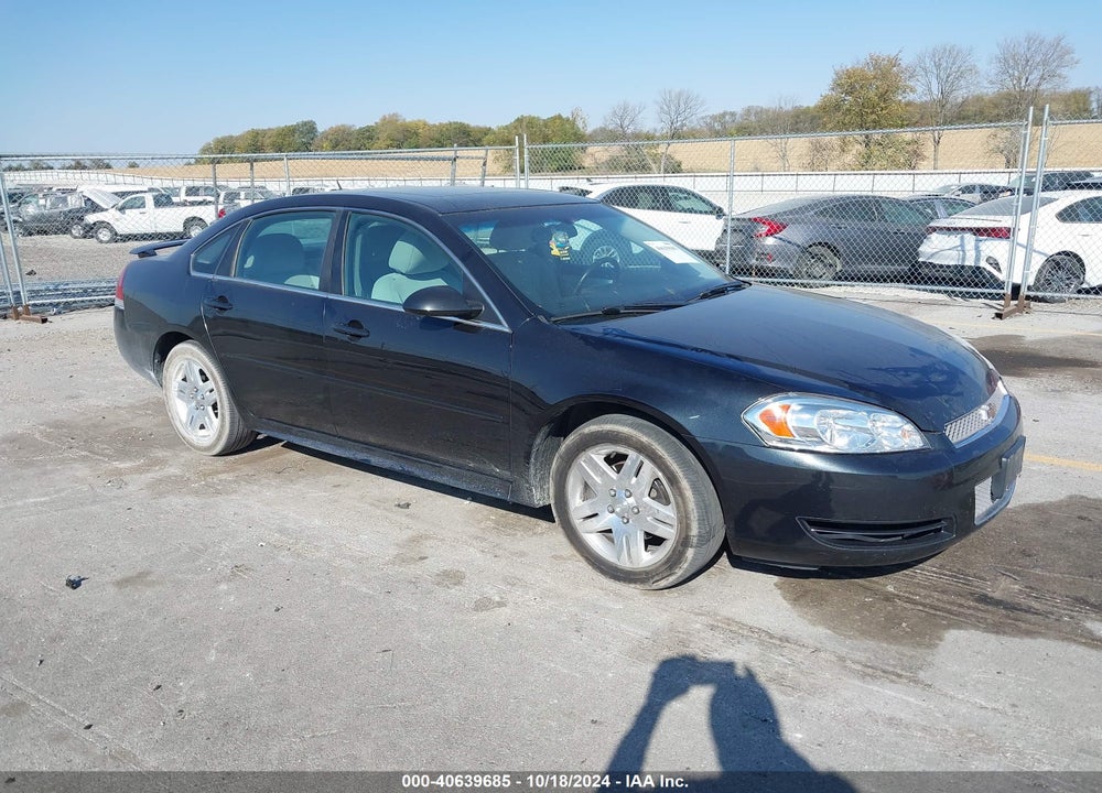 2012 CHEVROLET IMPALA LT VIN: 2G1WB5E39C1208528