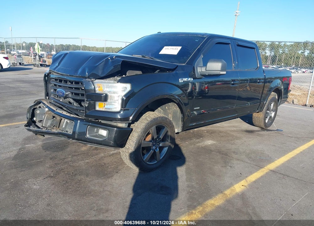 2016 FORD F-150 XLT VIN: 1FTEW1EG0GKD20255