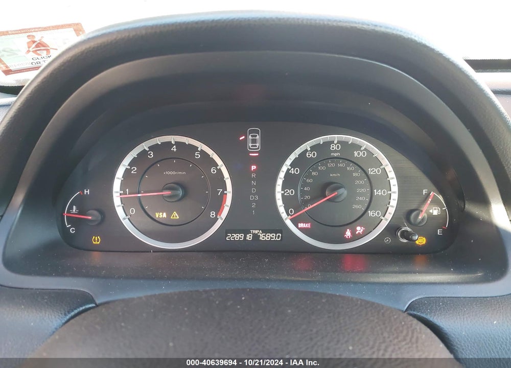 2010 HONDA ACCORD 2.4 EX-L VIN: 1HGCP2F80AA011658