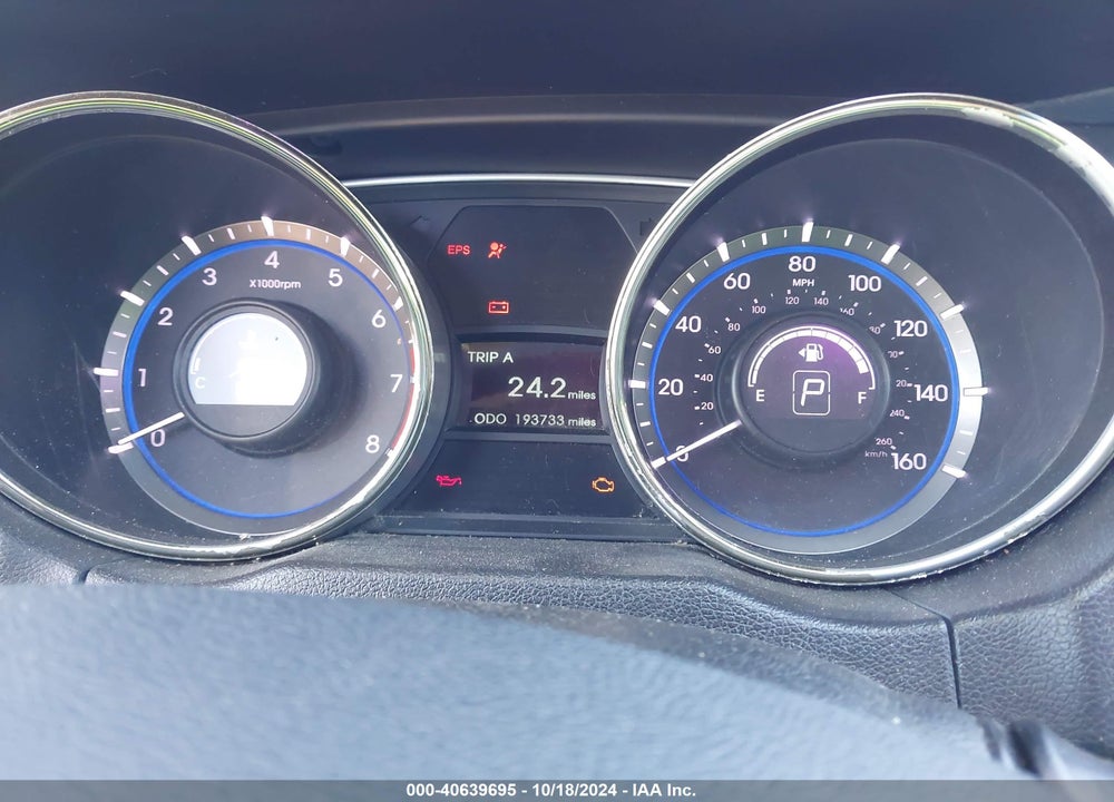 2013 HYUNDAI SONATA GLS VIN: 5NPEB4AC6DH512208
