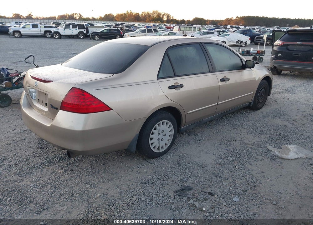 2006 HONDA ACCORD 2.4 VP VIN: 1HGCM56186A050809