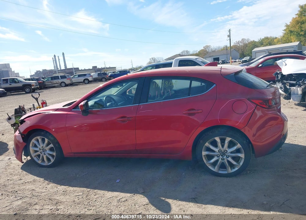 2014 MAZDA 3 S GRAND TOURING VIN: JM1BM1M30E1103489
