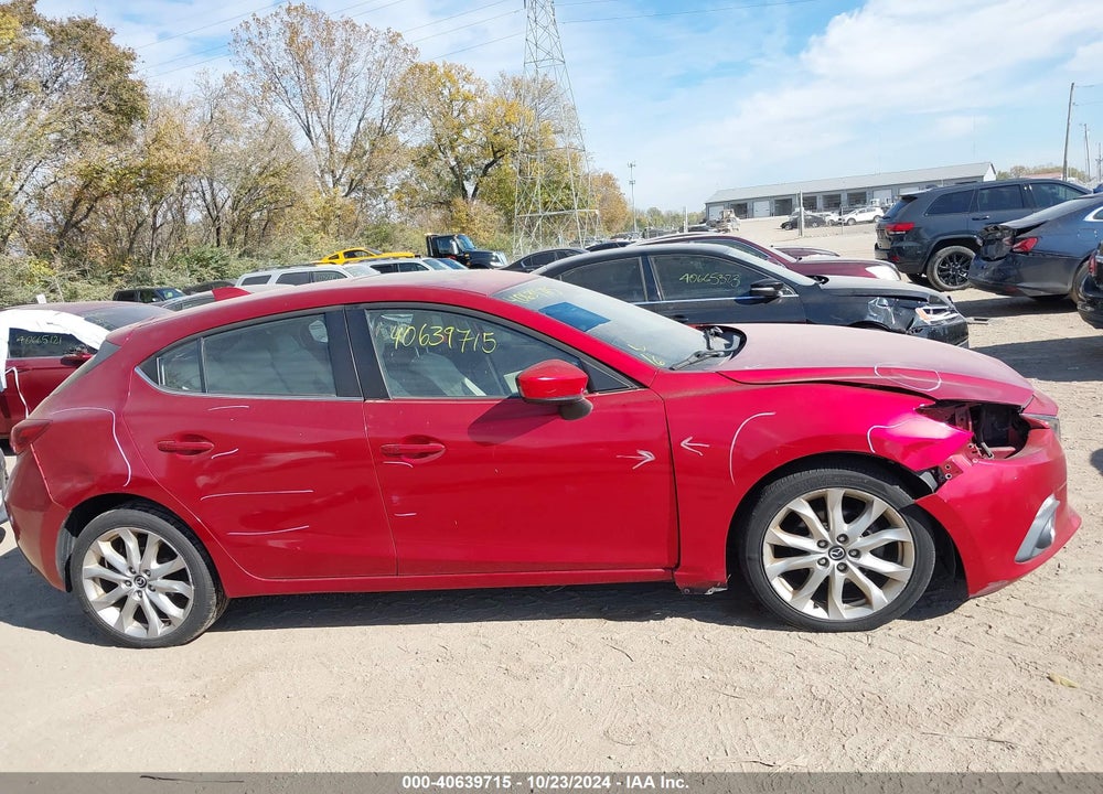 2014 MAZDA 3 S GRAND TOURING VIN: JM1BM1M30E1103489