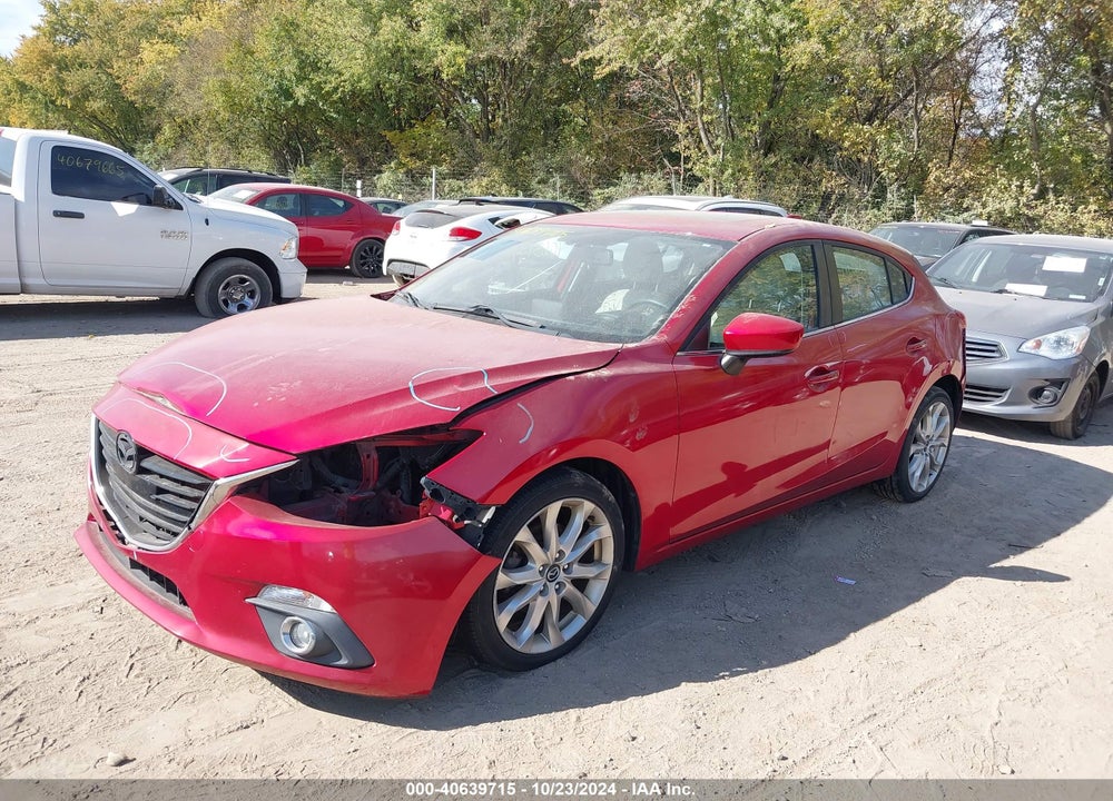 2014 MAZDA 3 S GRAND TOURING VIN: JM1BM1M30E1103489