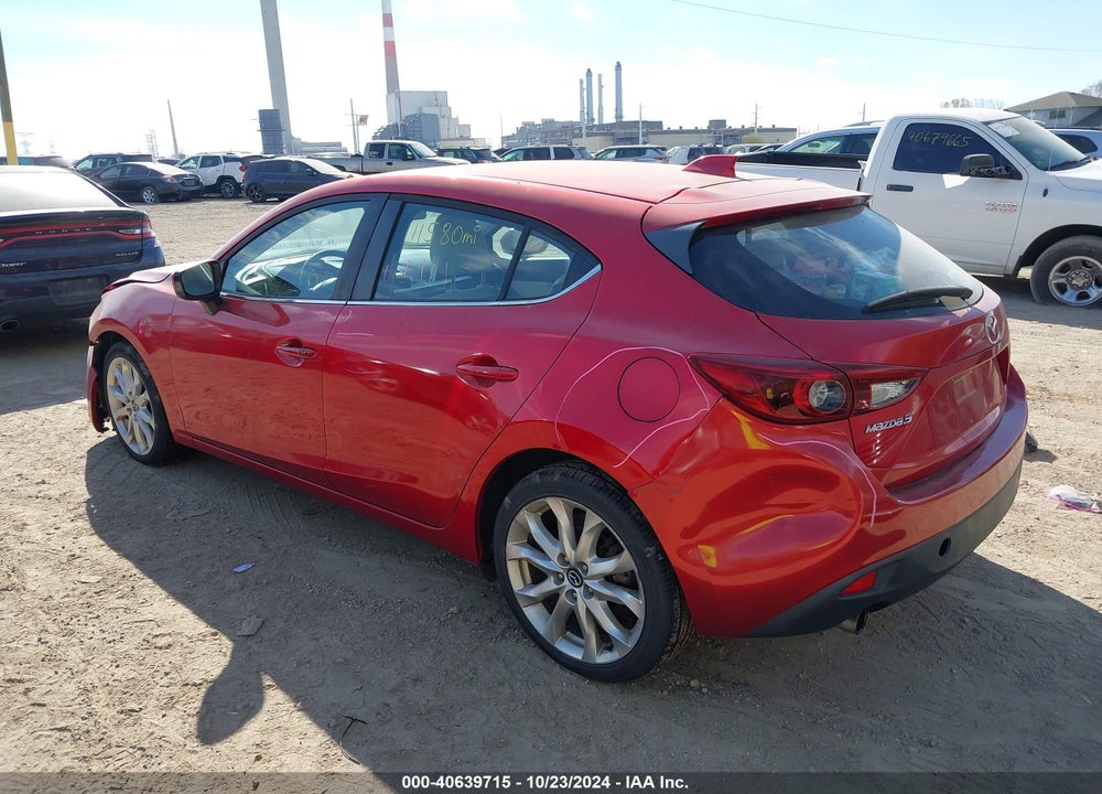 2014 MAZDA 3 S GRAND TOURING VIN: JM1BM1M30E1103489