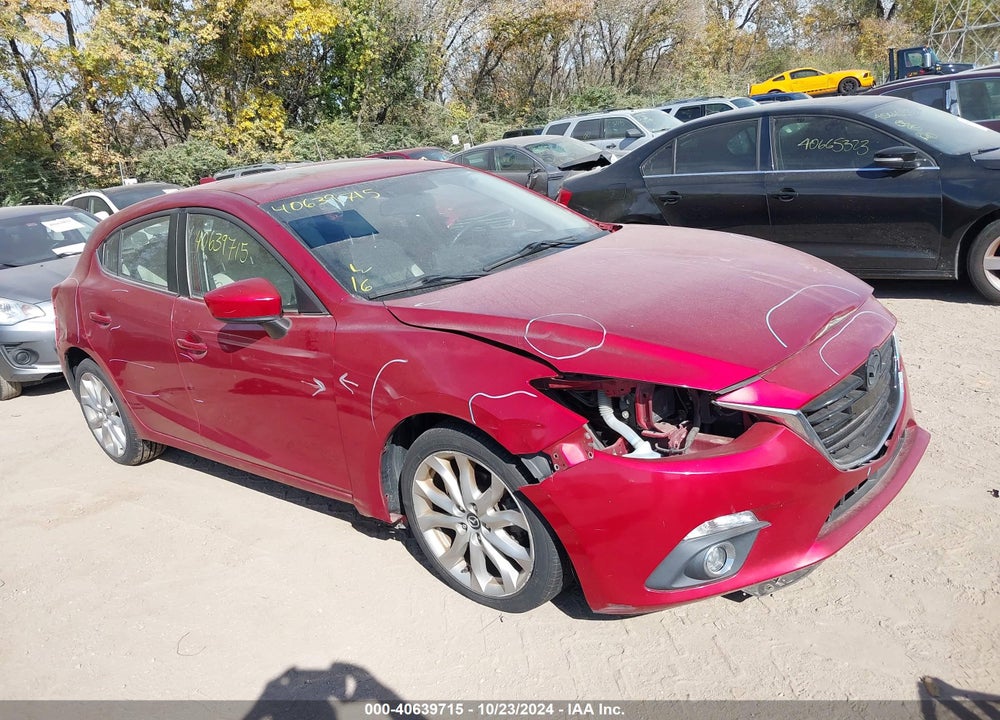 2014 MAZDA 3 S GRAND TOURING VIN: JM1BM1M30E1103489