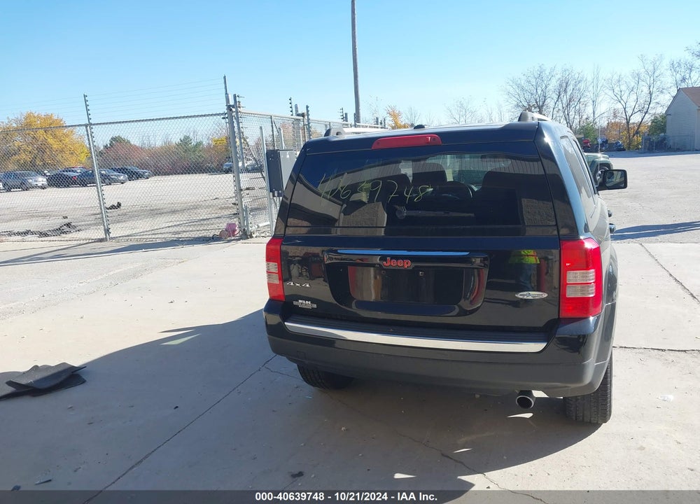 2016 JEEP PATRIOT HIGH ALTITUDE EDITION VIN: 1C4NJRFB3GD768140