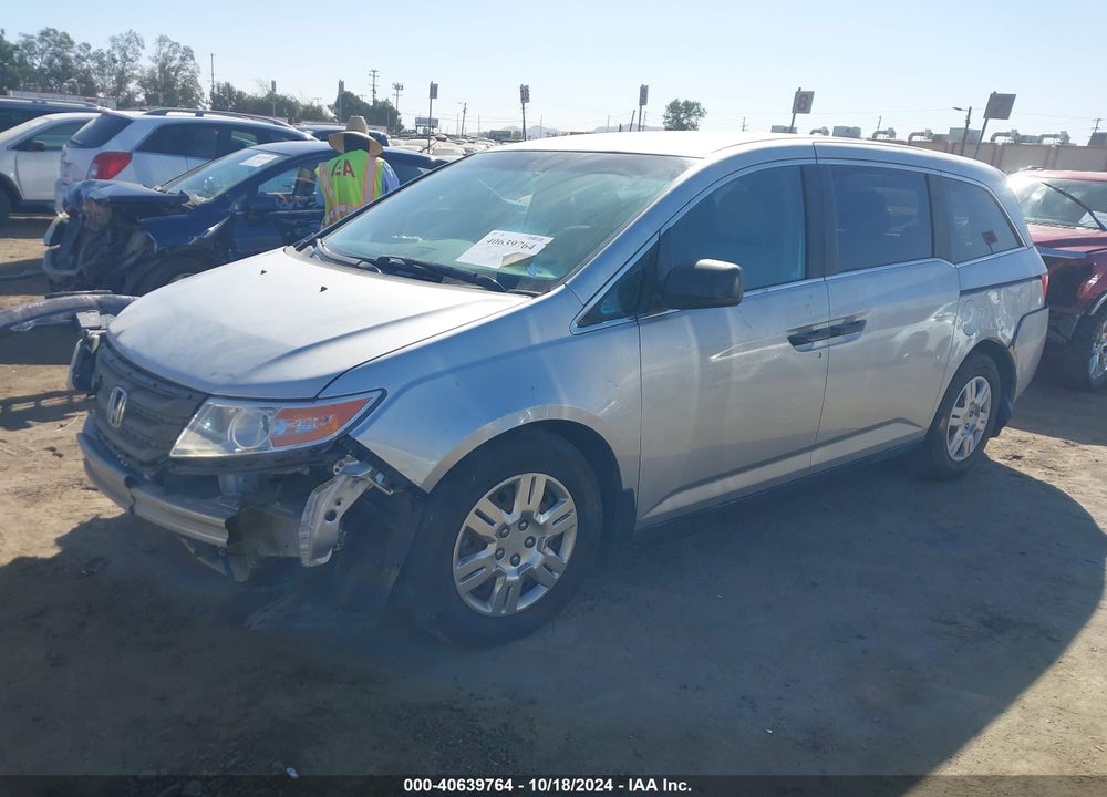 2011 HONDA ODYSSEY LX VIN: 5FNRL5H23BB081789