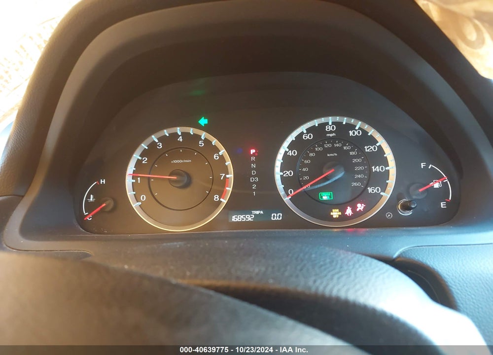 2012 HONDA ACCORD 2.4 EX-L VIN: 1HGCS1B87CA010511