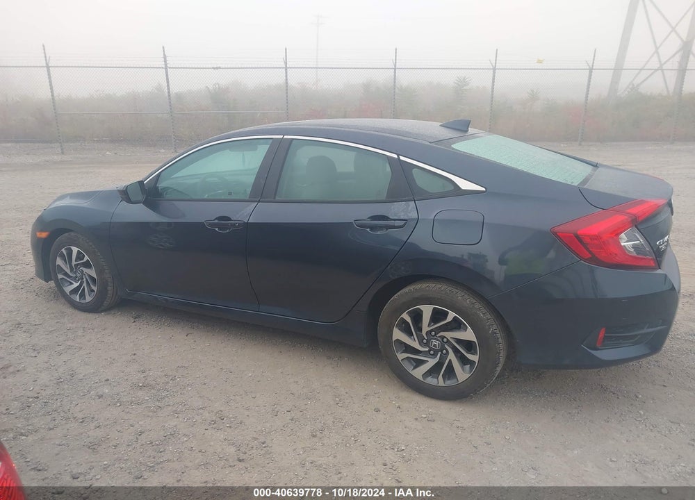 2017 HONDA CIVIC EX VIN: 2HGFC2F74HH509258