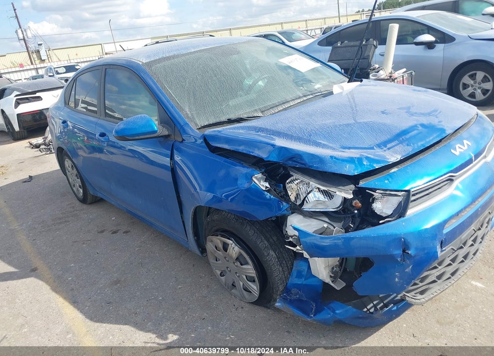2022 KIA RIO S VIN: 3KPA24AD5NE491431