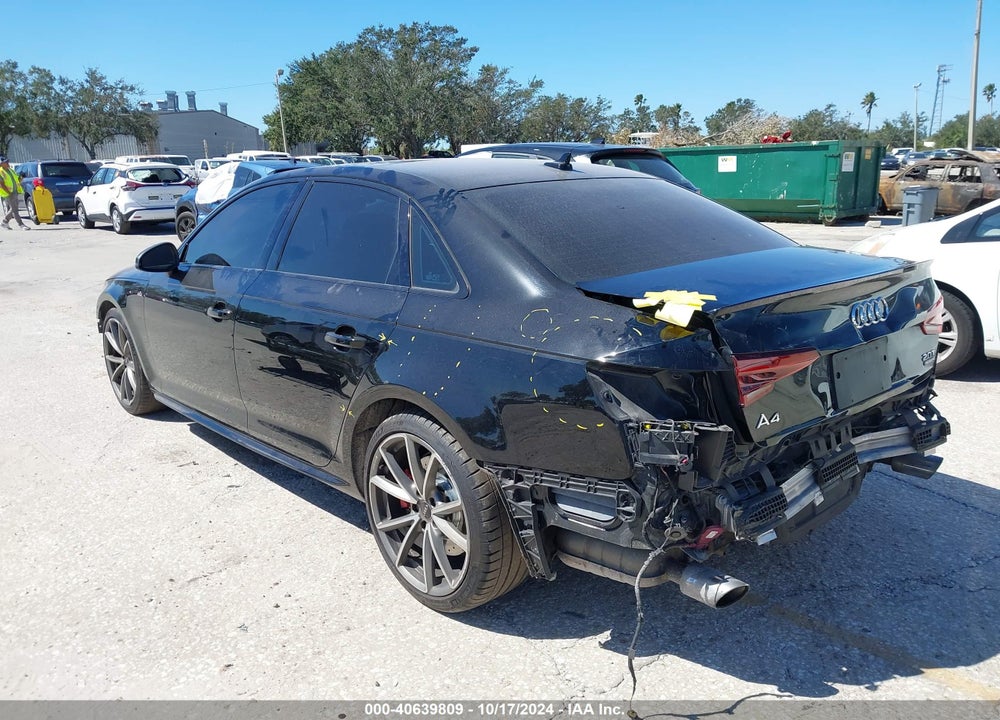 2018 AUDI A4 2.0T PREMIUM/2.0T TECH PREMIUM VIN: WAUENAF43JA105504