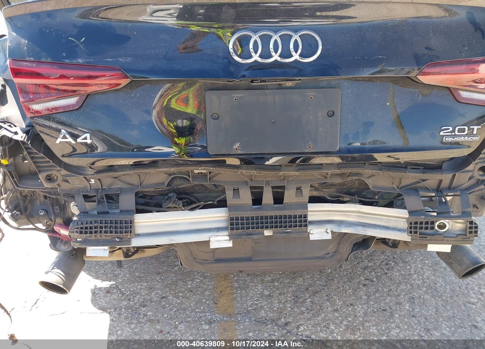 2018 AUDI A4 2.0T PREMIUM/2.0T TECH PREMIUM VIN: WAUENAF43JA105504