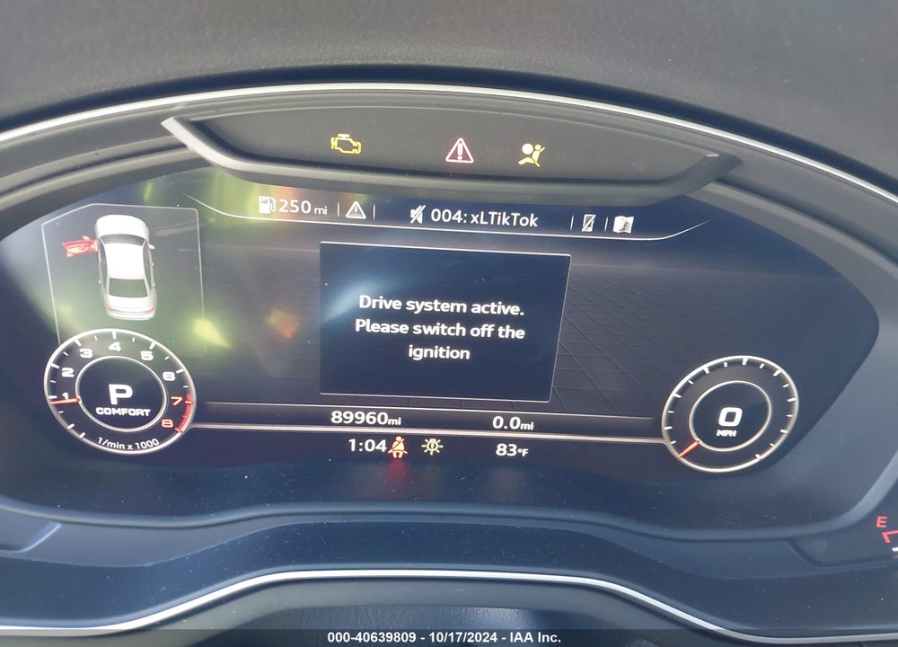 2018 AUDI A4 2.0T PREMIUM/2.0T TECH PREMIUM VIN: WAUENAF43JA105504