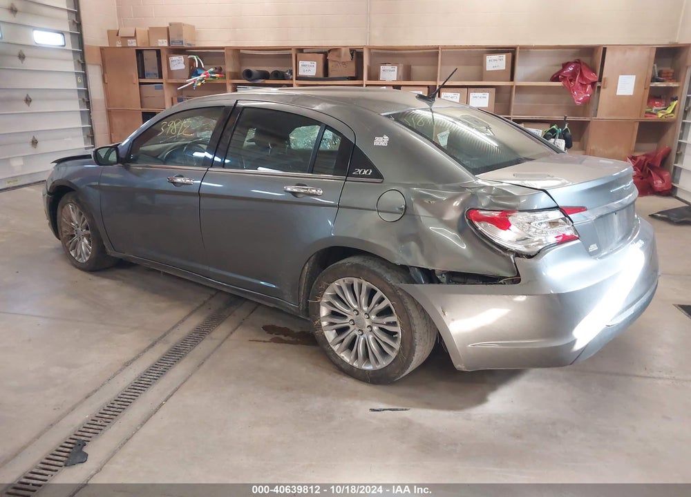2012 CHRYSLER 200 LIMITED VIN: 1C3CCBCG1CN222051