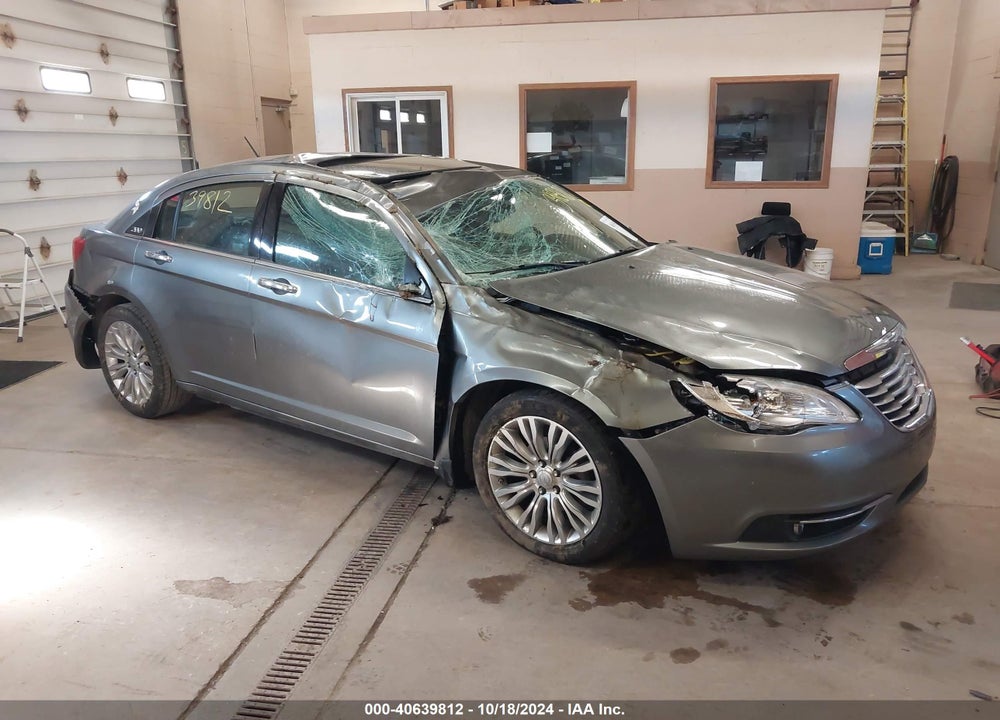 2012 CHRYSLER 200 LIMITED VIN: 1C3CCBCG1CN222051