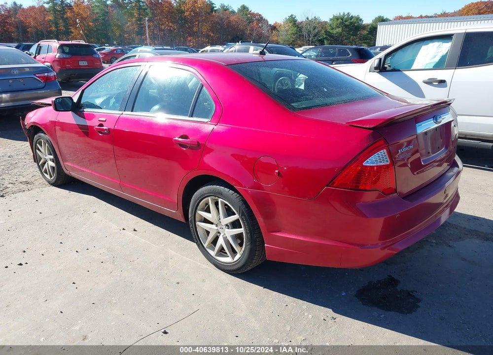 2012 FORD FUSION SEL VIN: 3FAHP0JA9CR347438