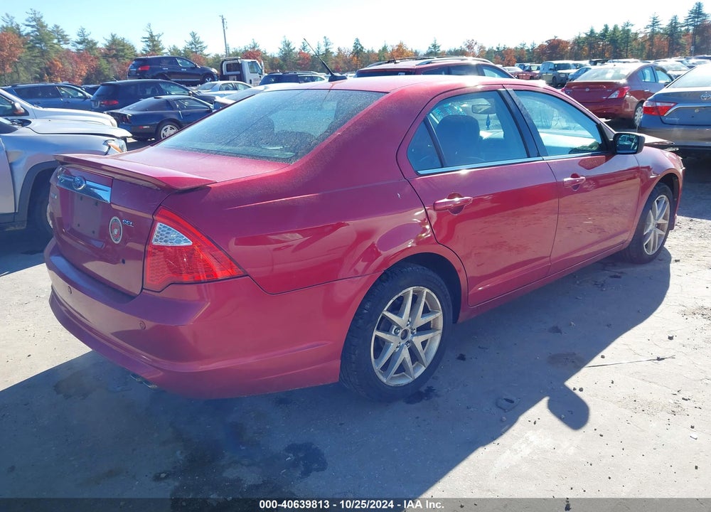 2012 FORD FUSION SEL VIN: 3FAHP0JA9CR347438