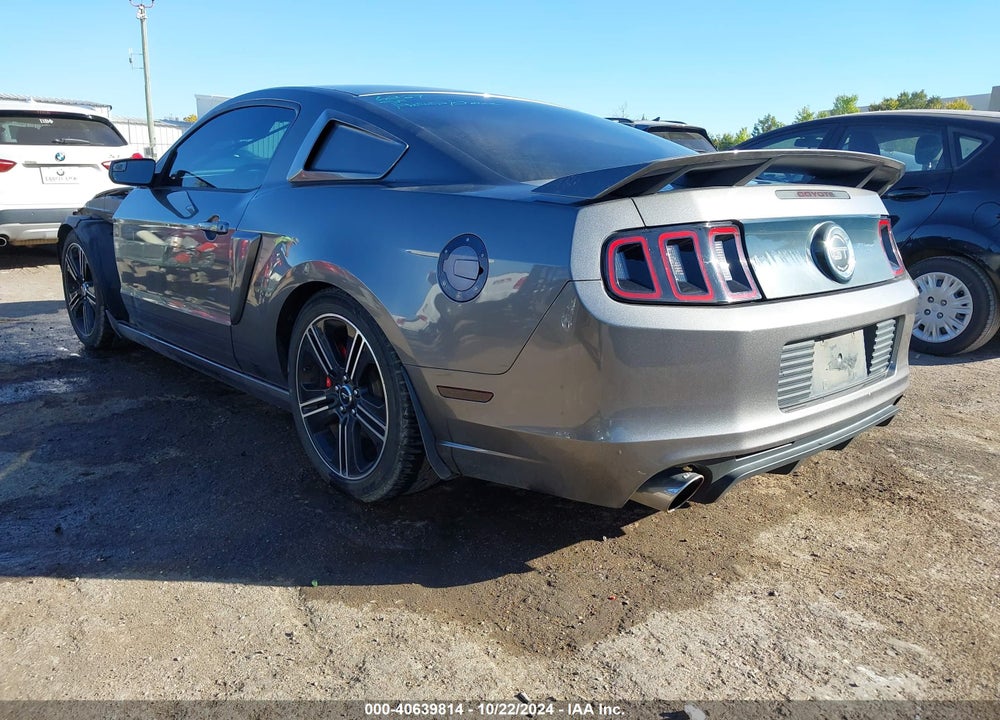 2013 FORD MUSTANG GT PREMIUM VIN: 1ZVBP8CF8D5249669
