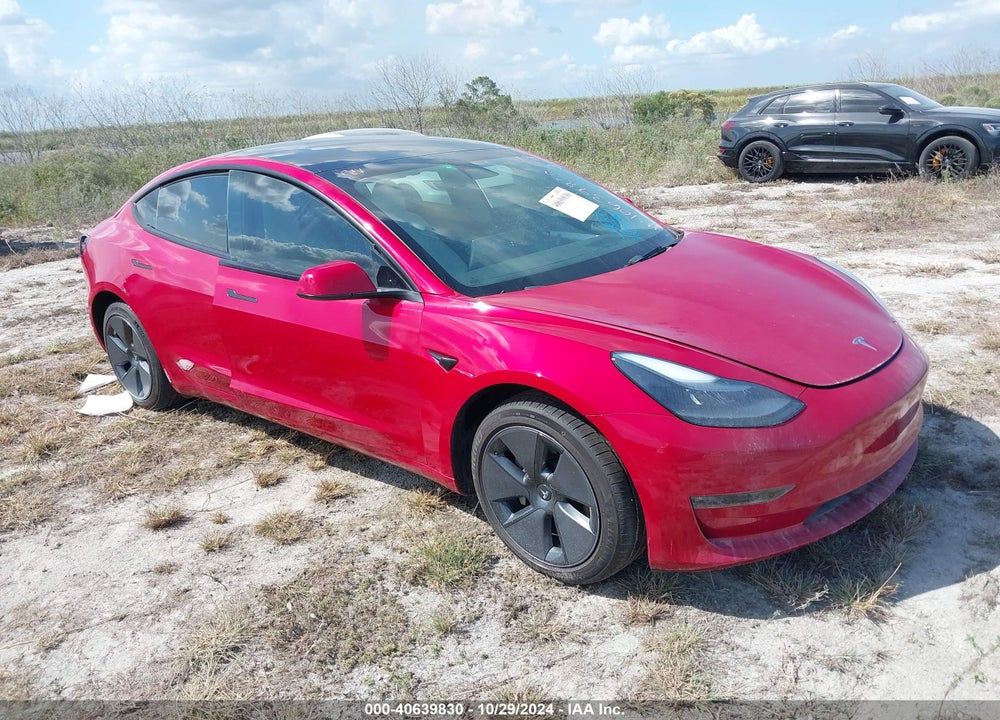 2022 TESLA MODEL 3 LONG RANGE DUAL MOTOR ALL-WHEEL DRIVE VIN: 5YJ3E1EB3NF102335