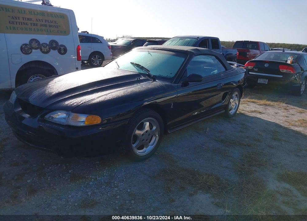 1995 FORD MUSTANG COBRA SVT VIN: 1FALP45D6SF185611