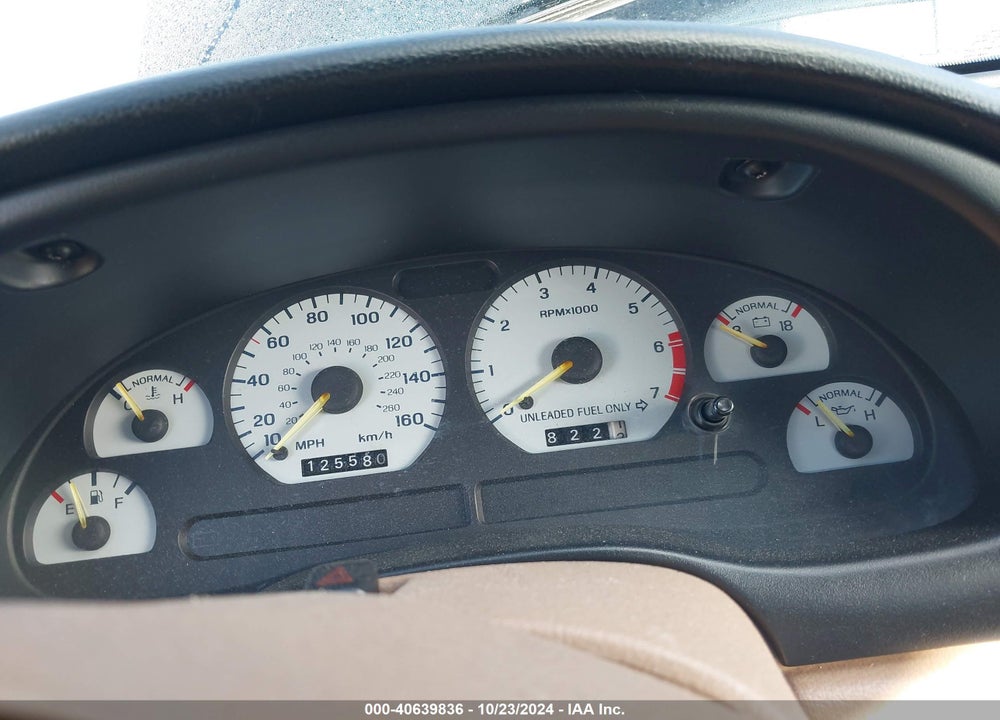 1995 FORD MUSTANG COBRA SVT VIN: 1FALP45D6SF185611