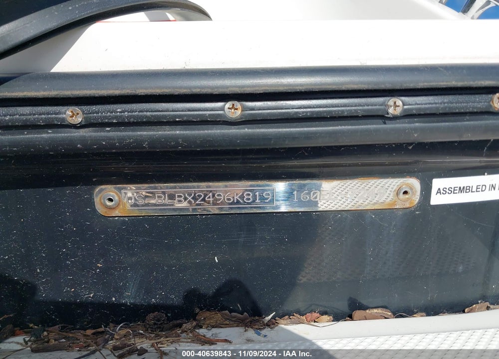 2019 BAYLINER OTHER VIN: BLBX2496K819