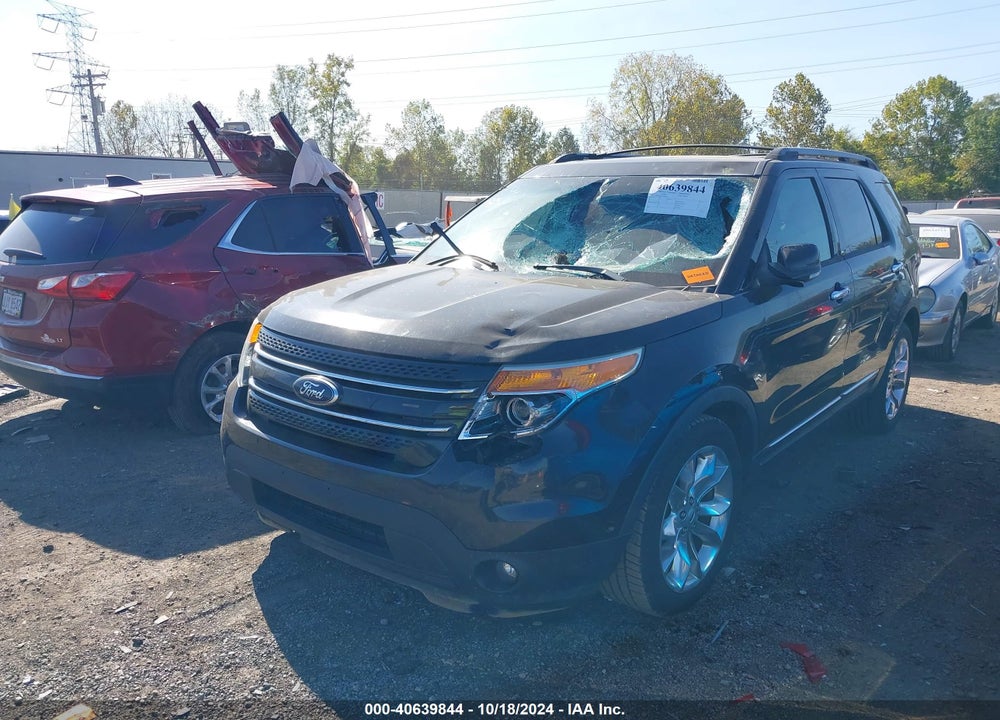 2014 FORD EXPLORER LIMITED VIN: 1FM5K7F85EGB48435