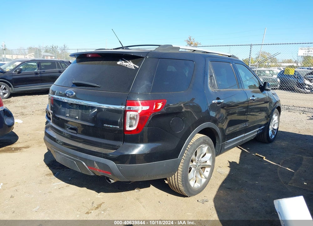 2014 FORD EXPLORER LIMITED VIN: 1FM5K7F85EGB48435
