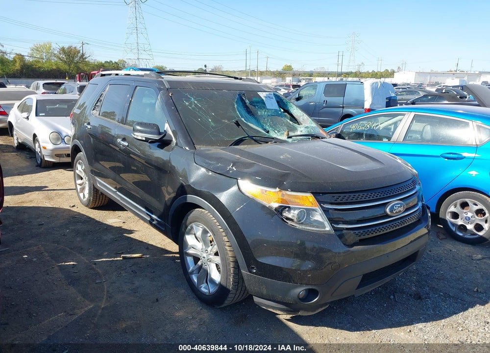 2014 FORD EXPLORER LIMITED VIN: 1FM5K7F85EGB48435