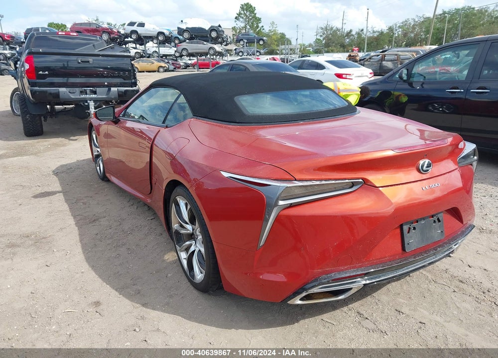 2021 LEXUS LC 500 VIN: JTHKPAAY4MA101362