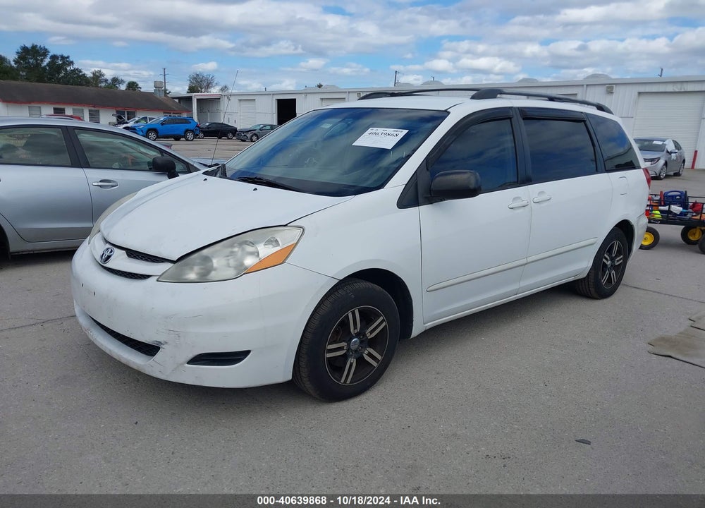2008 TOYOTA SIENNA CE VIN: 5TDZK23C98S119774