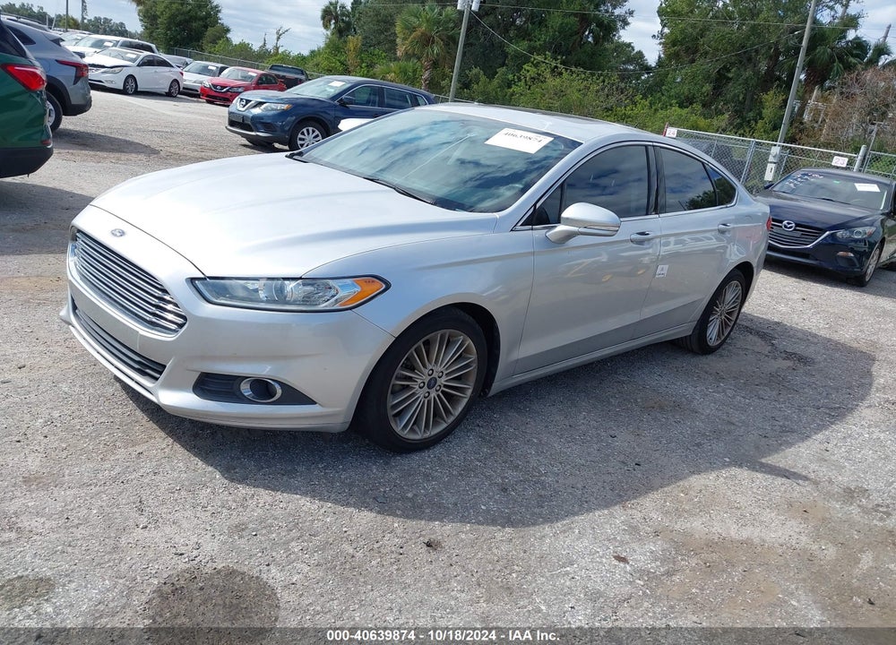 2014 FORD FUSION SE VIN: 3FA6P0H92ER186663