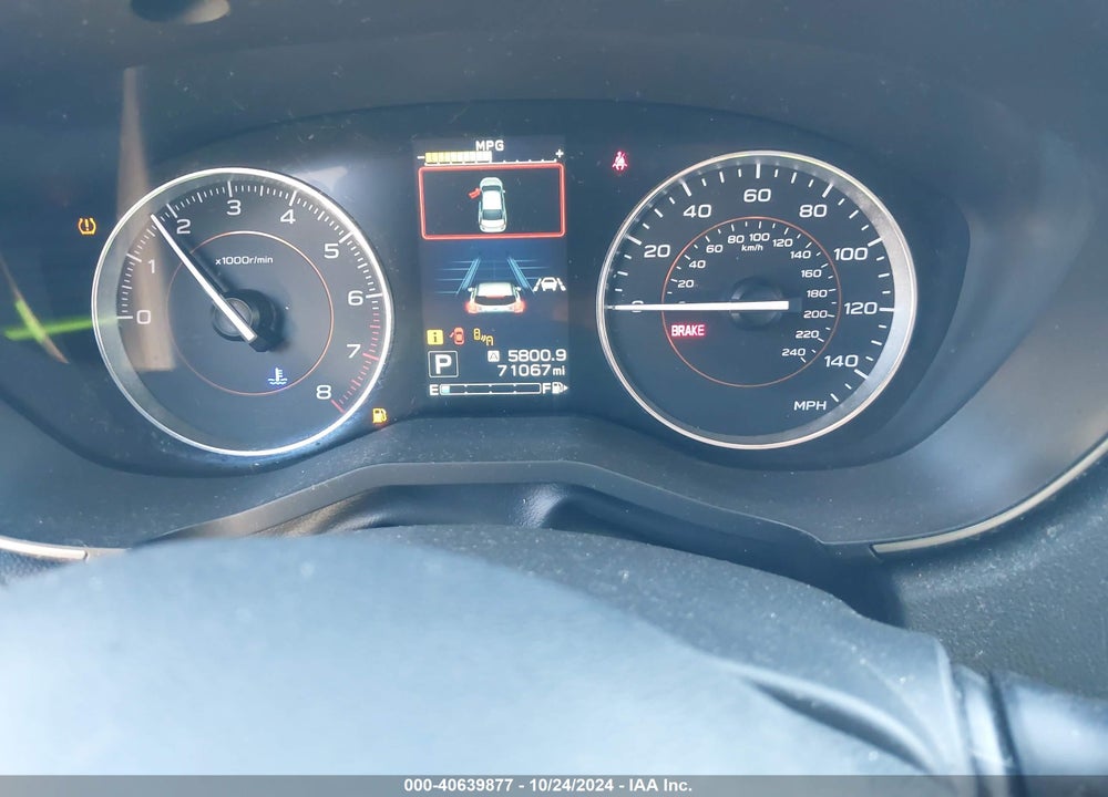 2019 SUBARU CROSSTREK 2.0I LIMITED VIN: JF2GTANC6KH383575