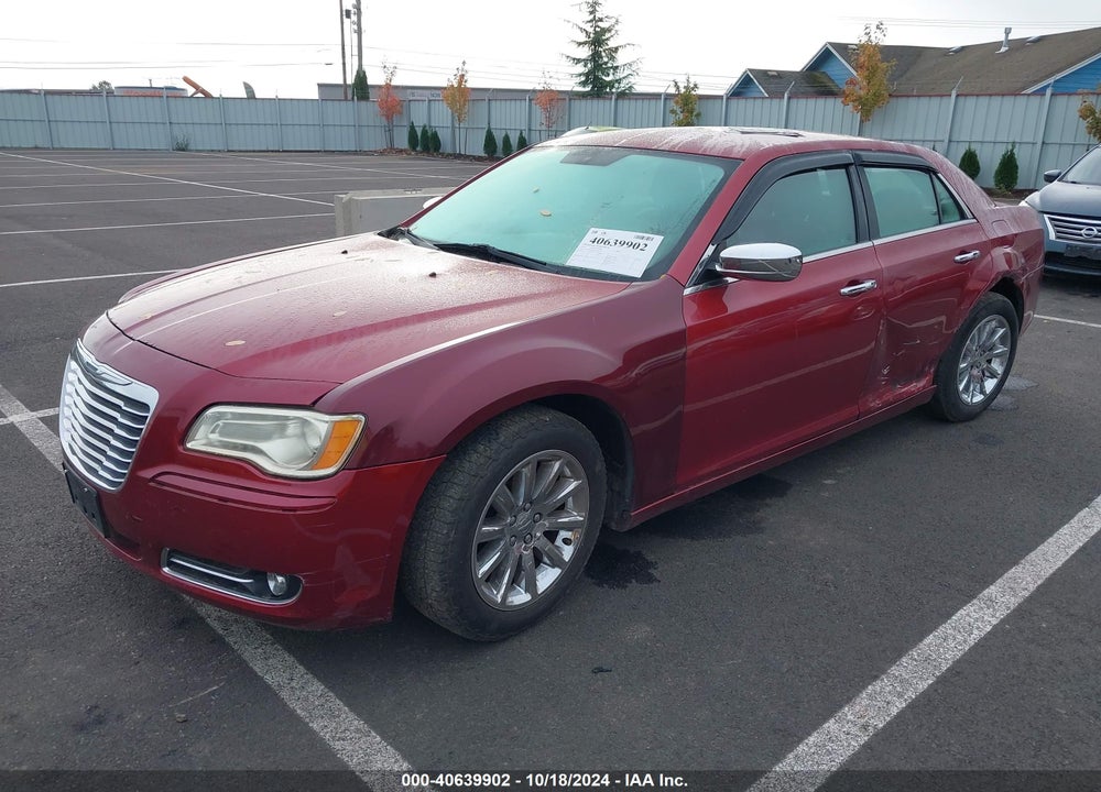 2012 CHRYSLER 300 LIMITED VIN: 2C3CCACG6CH277808