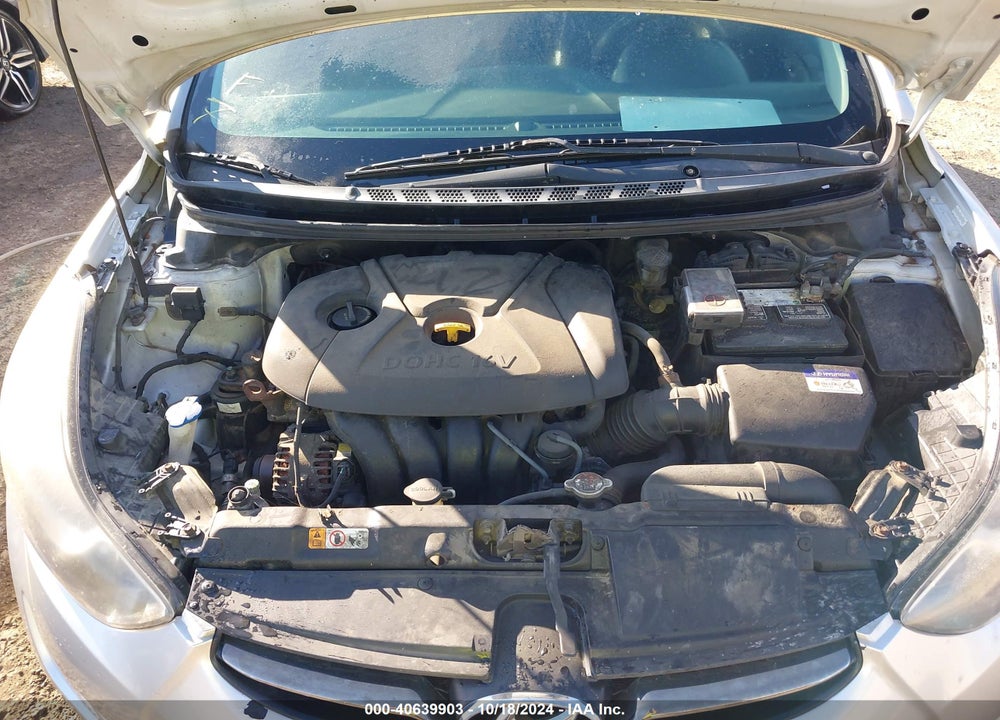 2012 HYUNDAI ELANTRA LIMITED (ULSAN PLANT) VIN: KMHDH4AE1CU382575